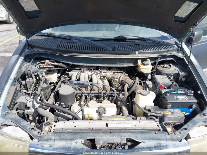 1998 Mercury Villager Gs/Ls/Nautica VIN: 4M2ZV111XWDJ32006 Lot: 43534382