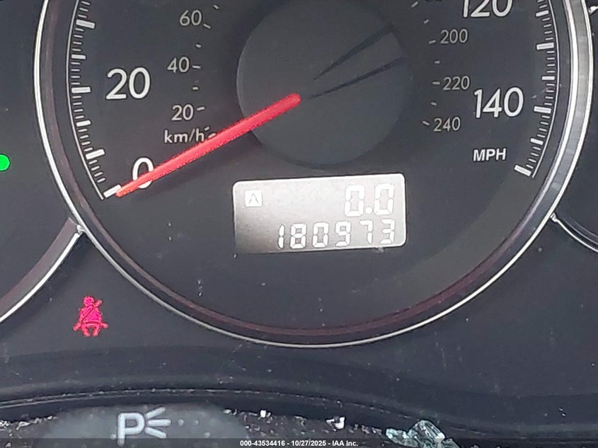 2008 Subaru Legacy 2.5I VIN: 4S3BL616087226080 Lot: 43534416