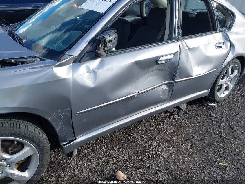 2008 Subaru Legacy 2.5I VIN: 4S3BL616087226080 Lot: 43534416