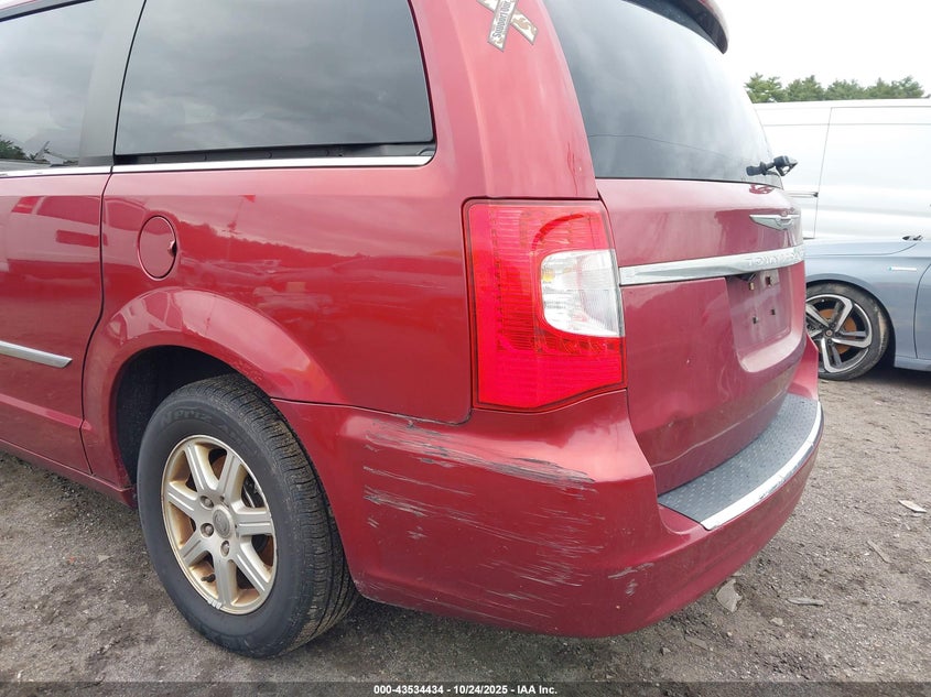 2011 Chrysler Town & Country Touring VIN: 2A4RR5DG1BR621607 Lot: 43534434