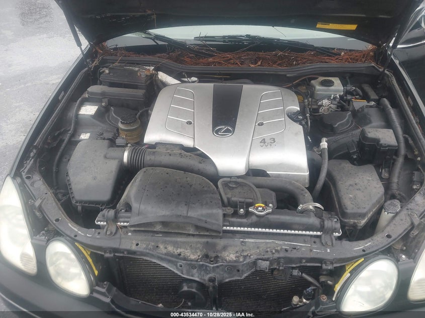 2001 Lexus Gs 430 VIN: JT8BL69S610007266 Lot: 43534470