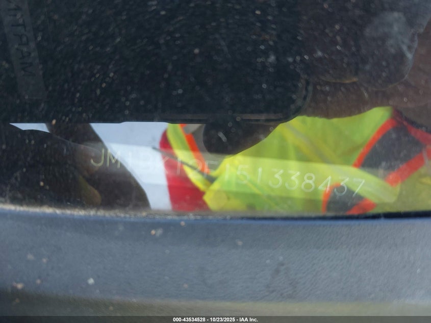 2005 Mazda Mazda3 I VIN: JM1BK12F151338437 Lot: 43534528