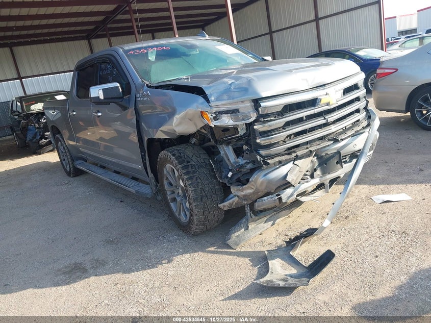 2023 CHEVROLET SILVERADO 1500 4WD  STANDARD BED HIGH COUNTRY - 1GCUDJE8XPZ241290