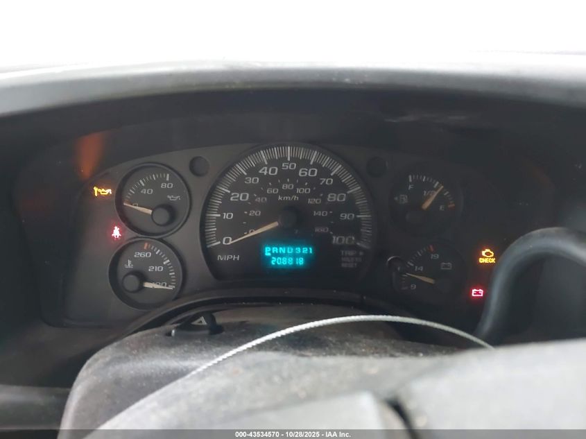 2007 Chevrolet Express Work Van VIN: 1GCFG15X271223856 Lot: 43534570