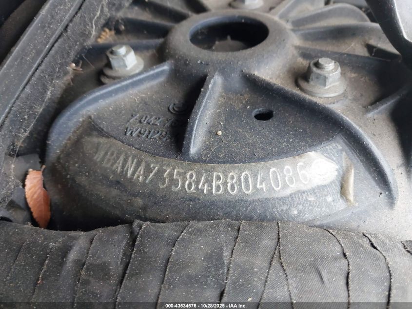 2004 BMW 530I VIN: WBANA73584B804086 Lot: 43534576