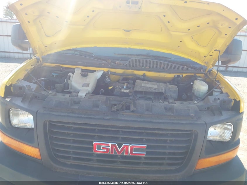 2017 GMC Savana Cutaway Work Van VIN: 1GD37TCG2H1910348 Lot: 43534606