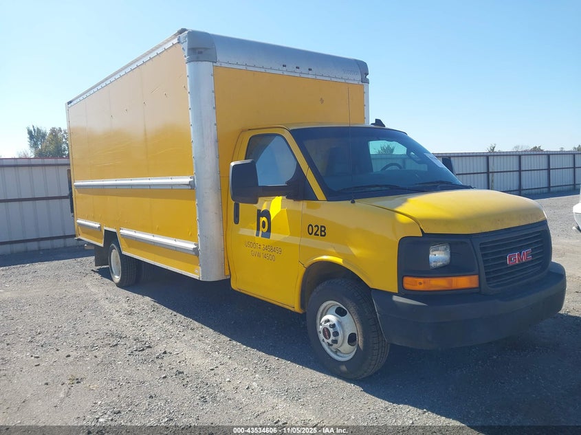 2017 GMC Savana Cutaway Work Van VIN: 1GD37TCG2H1910348 Lot: 43534606