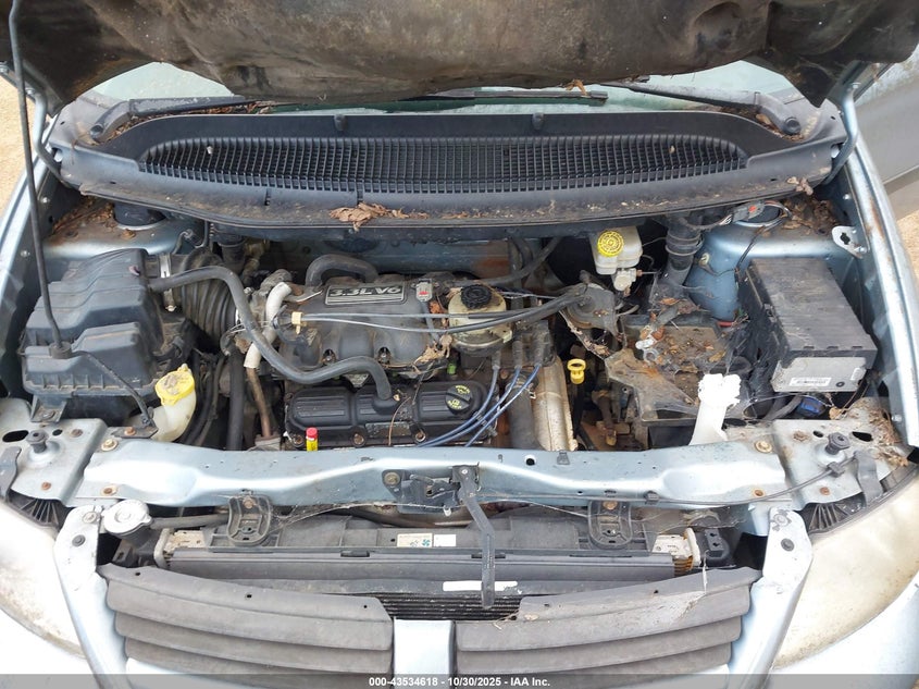 2006 Dodge Caravan Se VIN: 1D4GP25RX6B619640 Lot: 43534618