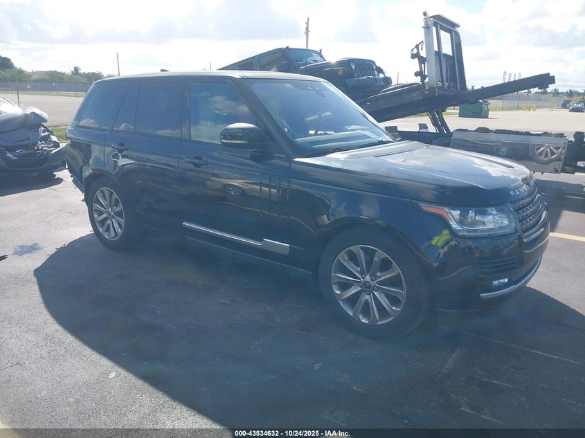 LAND ROVER RANGE ROVER 3.0L V6 TURBOCHARGED DIESEL TD6