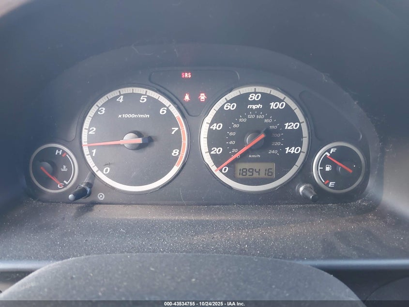 2003 Honda Cr-V Ex VIN: JHLRD77863C048317 Lot: 43534755