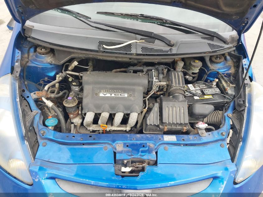 2008 Honda Fit Sport VIN: JHMGD37658S000475 Lot: 43534819