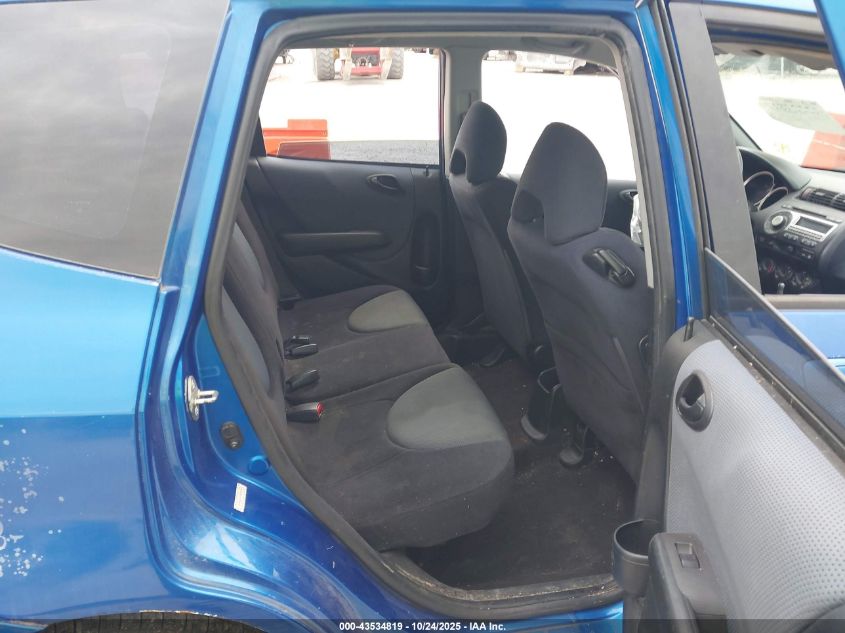 2008 Honda Fit Sport VIN: JHMGD37658S000475 Lot: 43534819