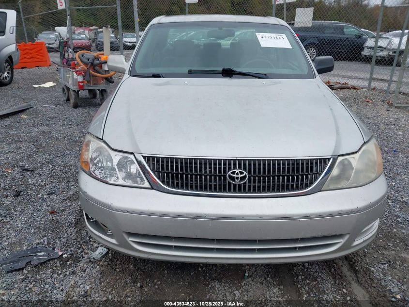 2001 Toyota Avalon Xl VIN: 4T1BF28BX1U126820 Lot: 43534823