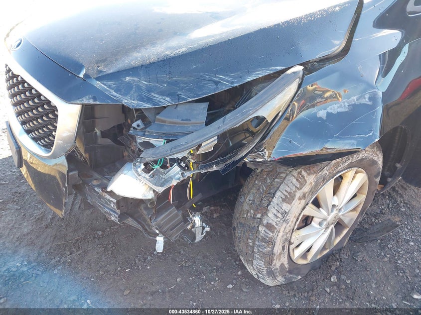 2015 Kia Sedona L VIN: KNDMA5C1XF6015384 Lot: 43534860