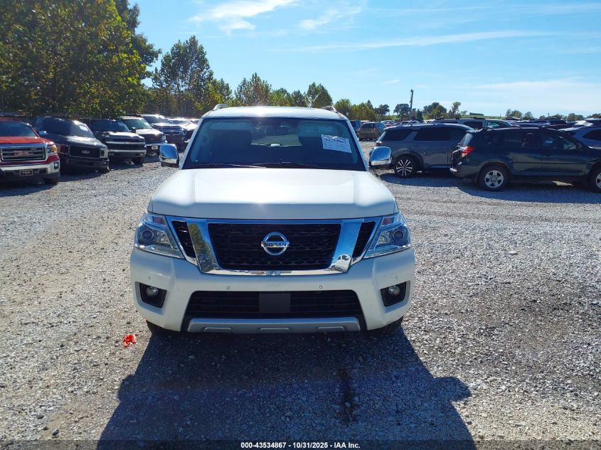 2018 Nissan Armada Platinum VIN: JN8AY2NF3J9331470 Lot: 43534867