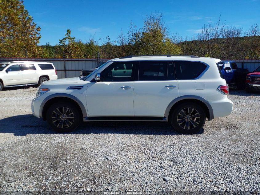 2018 Nissan Armada Platinum VIN: JN8AY2NF3J9331470 Lot: 43534867