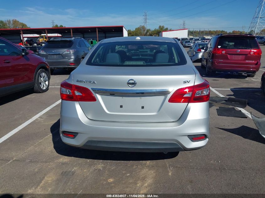 2019 Nissan Sentra Sv VIN: 3N1AB7AP0KL624084 Lot: 43534937