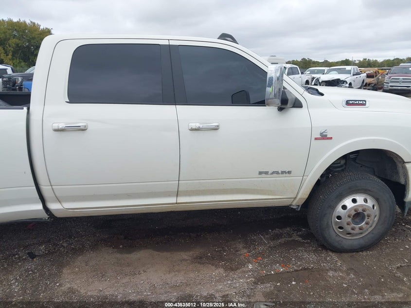 2021 Ram 3500 Laramie 4X4 8' Box VIN: 3C63RRJL7MG589444 Lot: 43535012