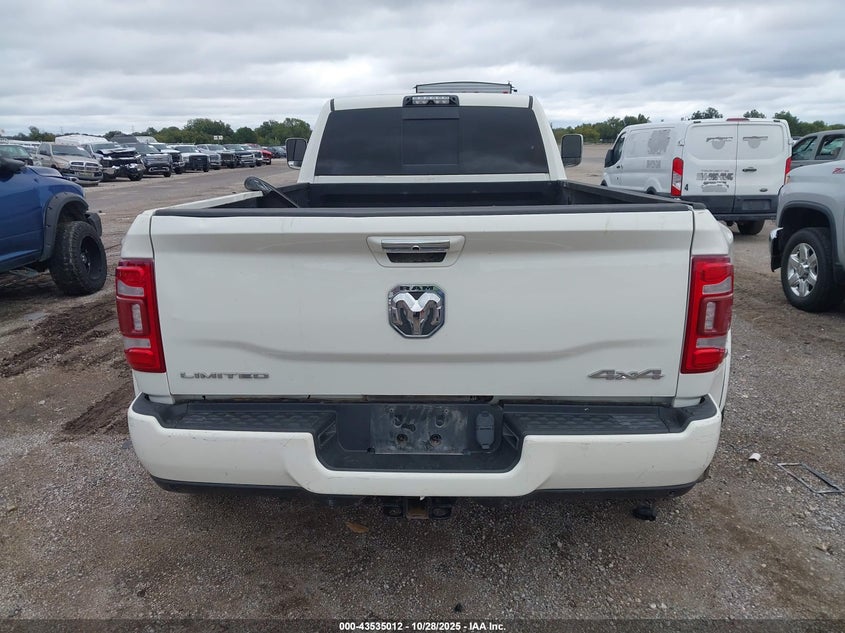 2021 Ram 3500 Laramie 4X4 8' Box VIN: 3C63RRJL7MG589444 Lot: 43535012