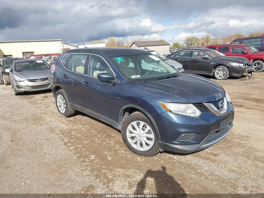 2016 NISSAN ROGUE S/SL/SV - KNMAT2MV6GP606207
