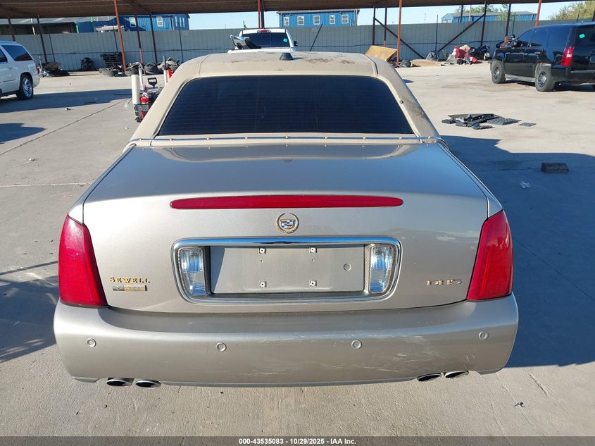 2004 Cadillac Deville Dhs VIN: 1G6KE57Y34U138359 Lot: 43535083
