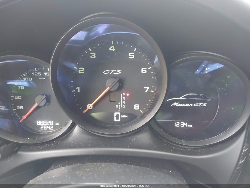 2018 Porsche Macan Gts VIN: WP1AG2A59JLB60351 Lot: 43535091