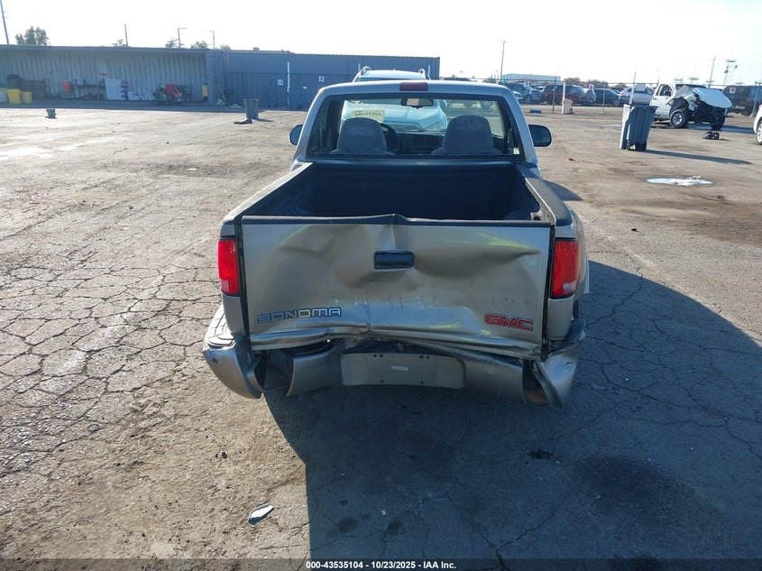 2001 GMC Sonoma Sls VIN: 1GTCS145518129406 Lot: 43535104