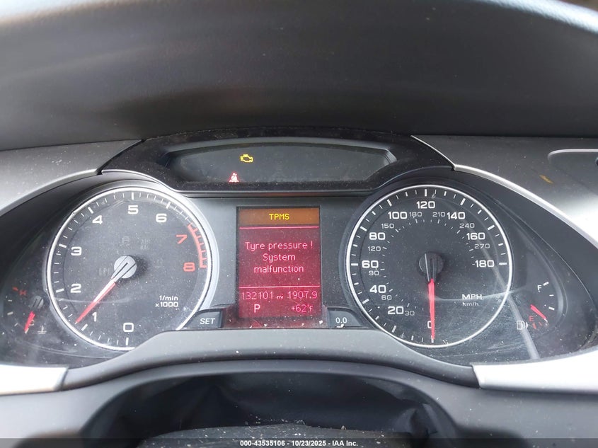 2009 Audi A4 2.0T Premium VIN: WAUSF78K89N014781 Lot: 43535106