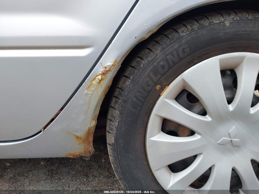 2006 Mitsubishi Lancer Es/Se VIN: JA3AJ26E26U072222 Lot: 43535120