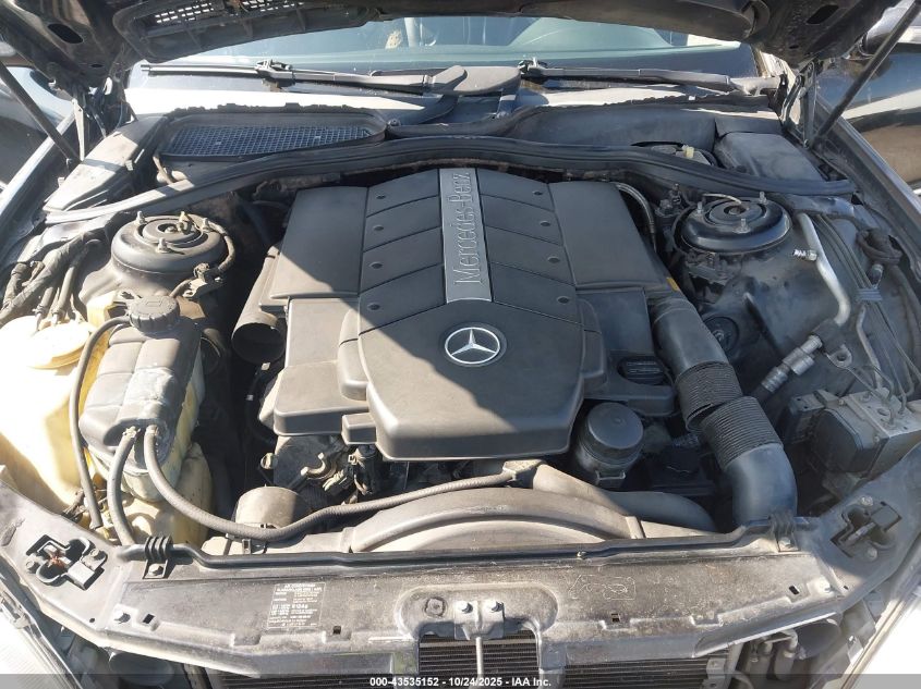 2000 Mercedes-Benz S 500 VIN: WDBNG75J2YA050866 Lot: 43535152