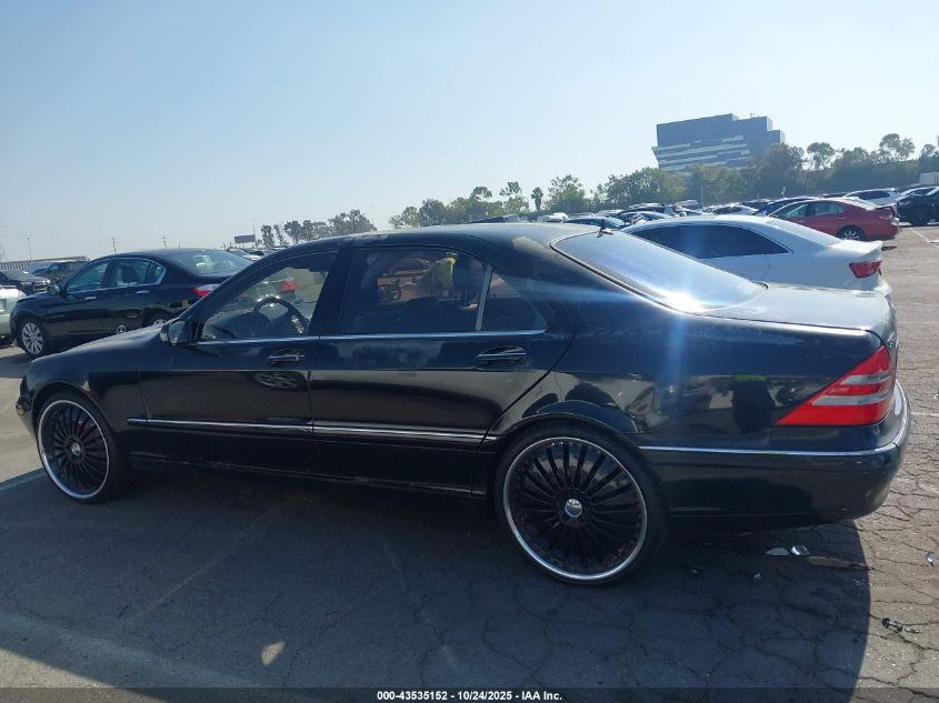 2000 Mercedes-Benz S 500 VIN: WDBNG75J2YA050866 Lot: 43535152