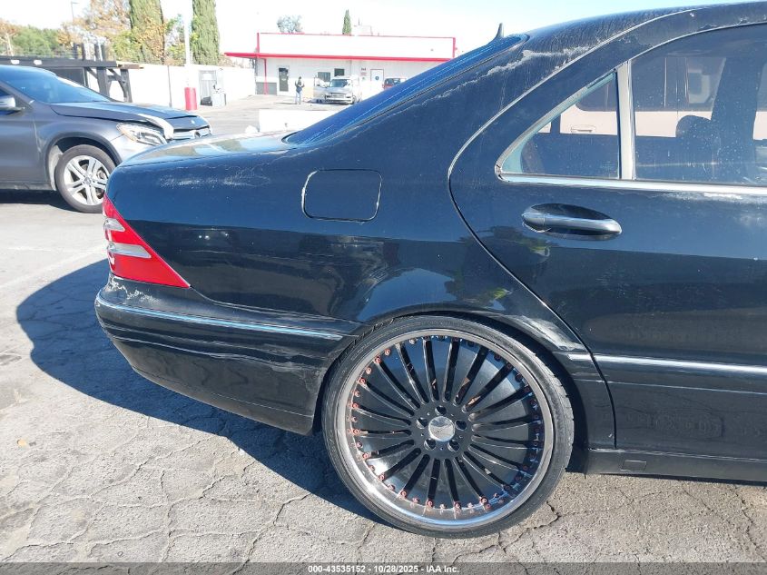 2000 Mercedes-Benz S 500 VIN: WDBNG75J2YA050866 Lot: 43535152