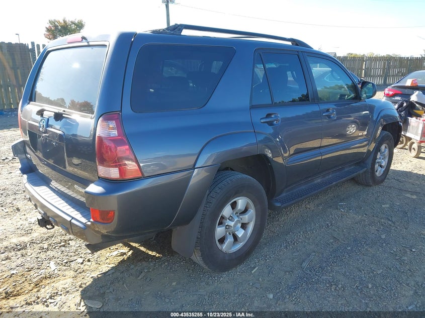 JTEBU14R658043659 2005 TOYOTA 4RUNNER photo no. 4