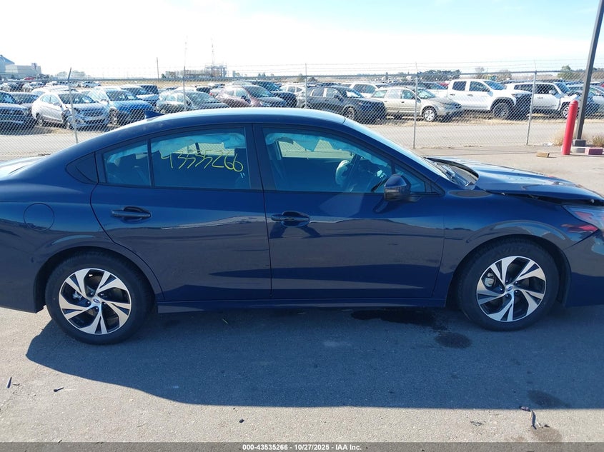 2025 Subaru Legacy Premium VIN: 4S3BWAD64S3022452 Lot: 43535266