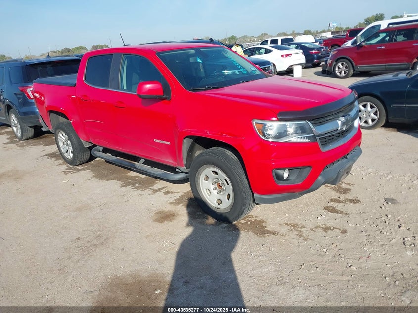 2017 CHEVROLET COLORADO LT - 1GCGSCEN5H1249012