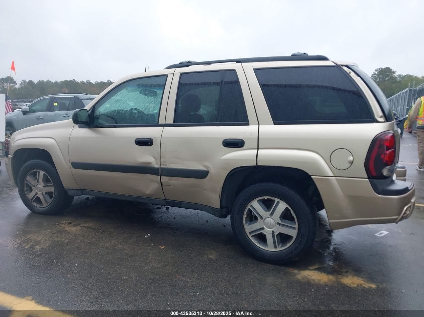 2005 Chevrolet Trailblazer Ls VIN: 1GNDS13S952316501 Lot: 43535313