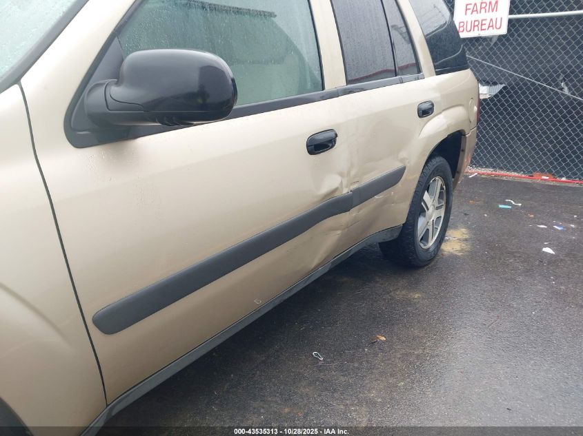 2005 Chevrolet Trailblazer Ls VIN: 1GNDS13S952316501 Lot: 43535313