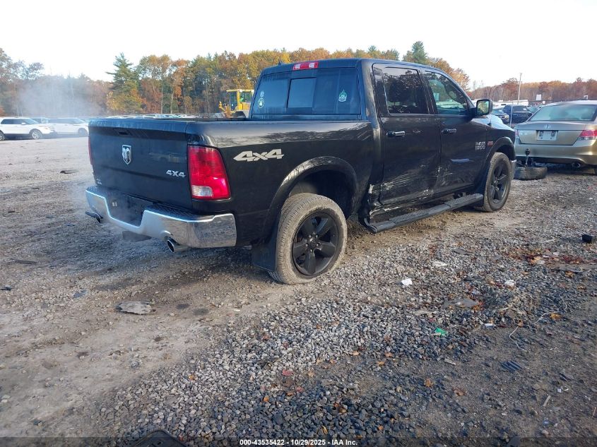 2018 Ram 1500 Harvest 4X4 5'7 Box VIN: 1C6RR7LT5JS172436 Lot: 43535422