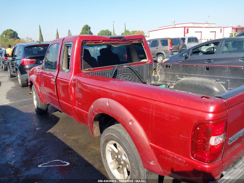 2006 Ford Ranger Sport/Stx/Xl/Xlt VIN: 1FTYR14U86PA52391 Lot: 43535474
