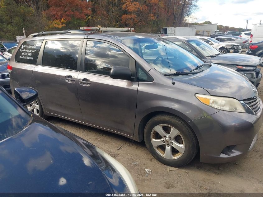 2011 Toyota Sienna Le V6 VIN: 5TDKK3DC7BS167108 Lot: 43535485