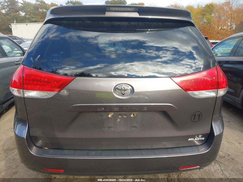 2011 Toyota Sienna Le V6 VIN: 5TDKK3DC7BS167108 Lot: 43535485