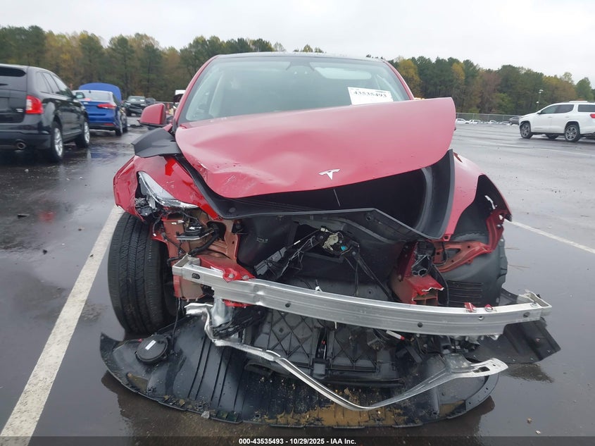 2023 Tesla Model Y Awd/Long Range Dual Motor All-Wheel Drive VIN: 7SAYGDEE7PA151651 Lot: 43535493