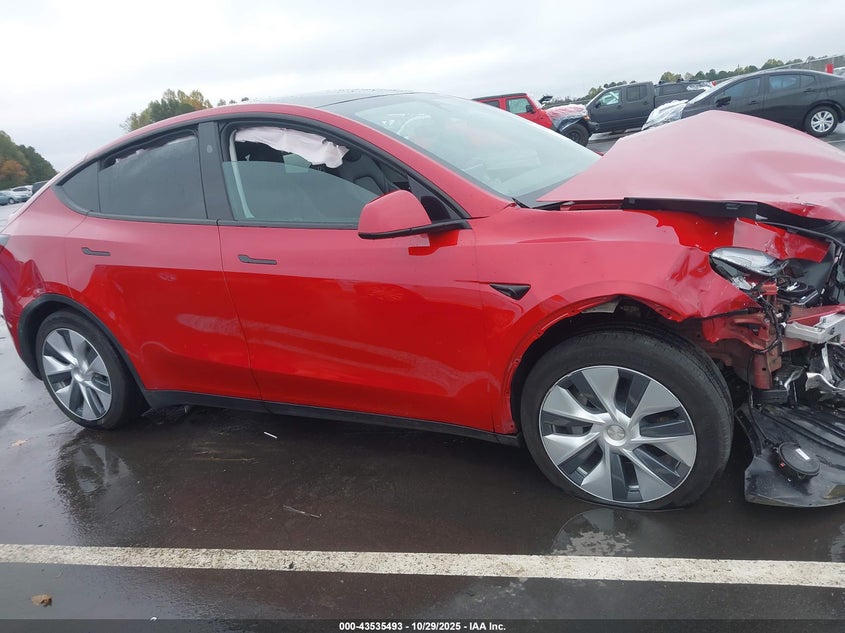 2023 Tesla Model Y Awd/Long Range Dual Motor All-Wheel Drive VIN: 7SAYGDEE7PA151651 Lot: 43535493