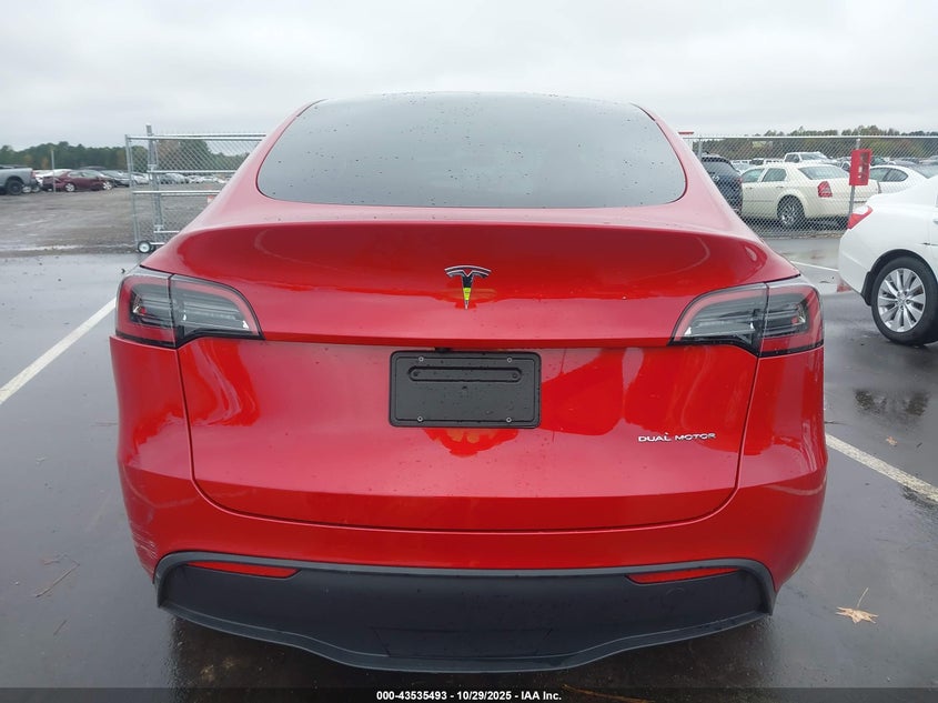 2023 Tesla Model Y Awd/Long Range Dual Motor All-Wheel Drive VIN: 7SAYGDEE7PA151651 Lot: 43535493