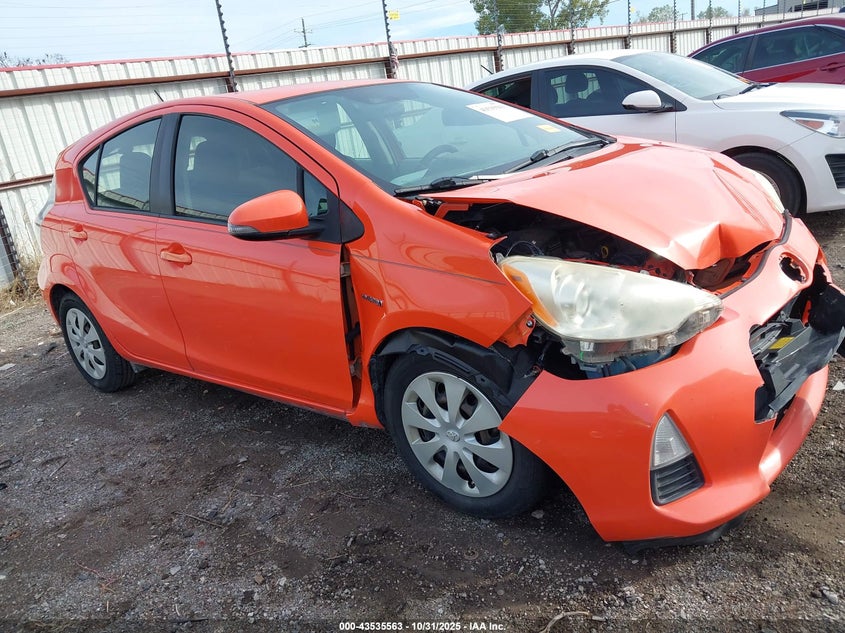 2012 Toyota Prius C Three VIN: JTDKDTB38C1003460 Lot: 43535563
