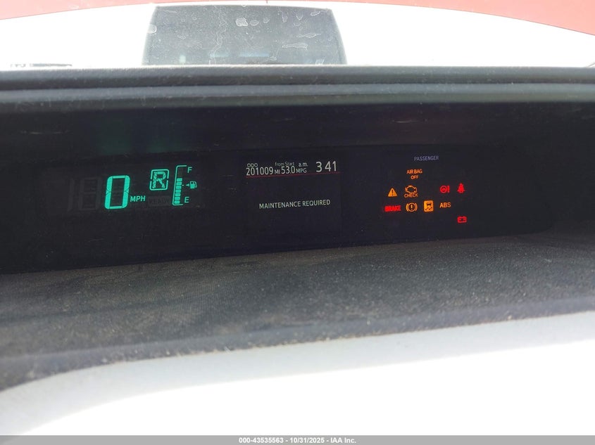 2012 Toyota Prius C Three VIN: JTDKDTB38C1003460 Lot: 43535563