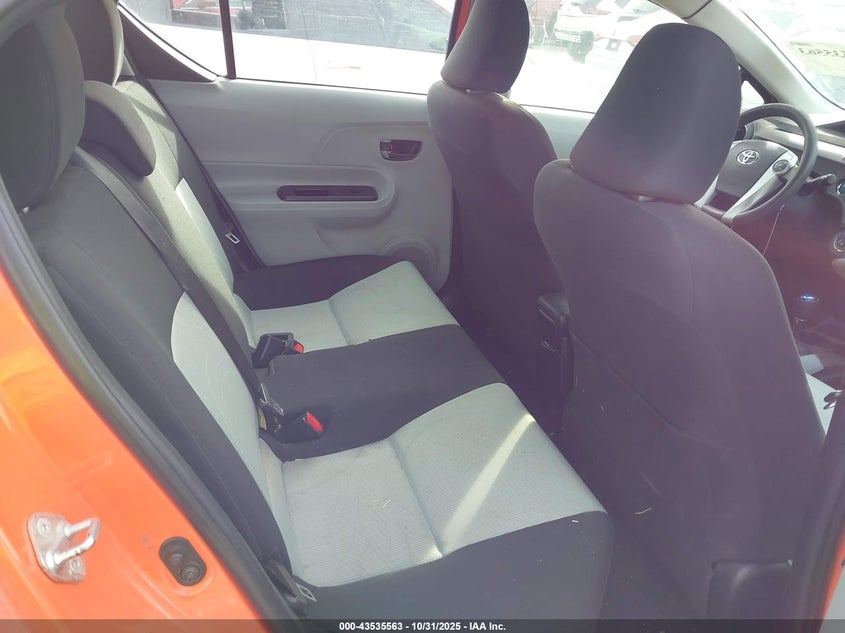 2012 Toyota Prius C Three VIN: JTDKDTB38C1003460 Lot: 43535563