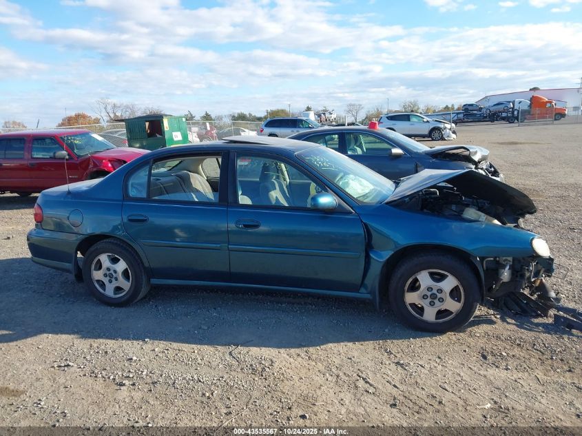 2002 Chevrolet Malibu Ls VIN: 1G1NE52J02M682943 Lot: 43535567