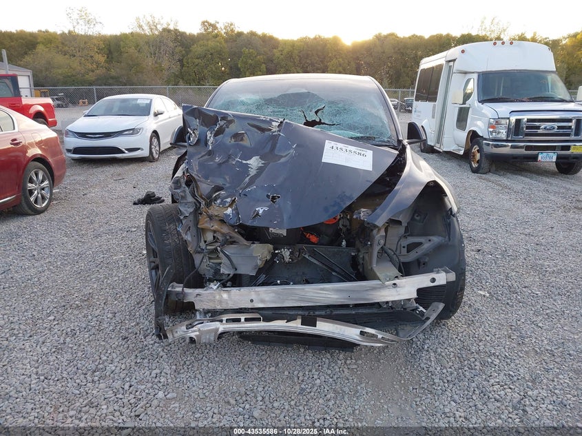 2025 Tesla Model Y Long Range Dual Motor All-Wheel Drive VIN: 7SAYGDEEXSF224278 Lot: 43535586