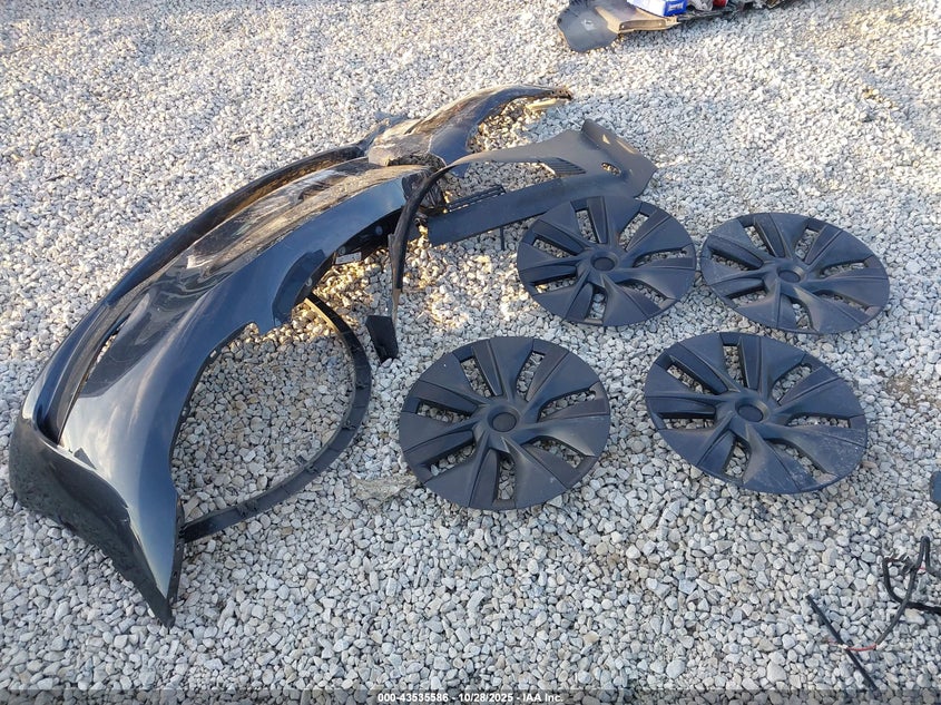 2025 Tesla Model Y Long Range Dual Motor All-Wheel Drive VIN: 7SAYGDEEXSF224278 Lot: 43535586